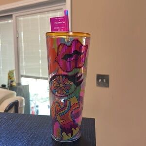 Starbucks Pride Peace 2023 Rainbow Tumbler New